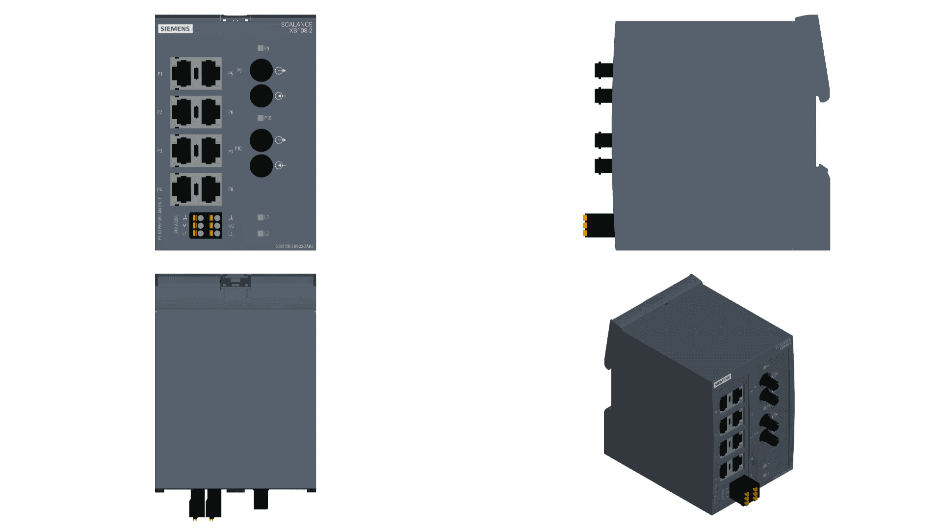Bộ chia mạng SCALANCE XB108-2 6GK5108-2BB00-2AB2