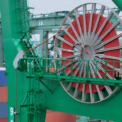 Ứng dụng của một số loại tang quấn cáp